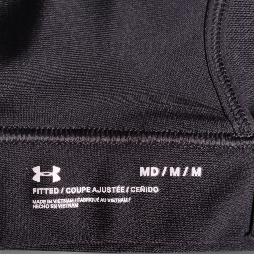Under Armour Black Cross-Strap Low-Impact Sports Bra - Picture 6 of 7